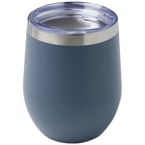 Gobelet isotherme 350ml recyclé à personnaliser Corzo Hale Blue